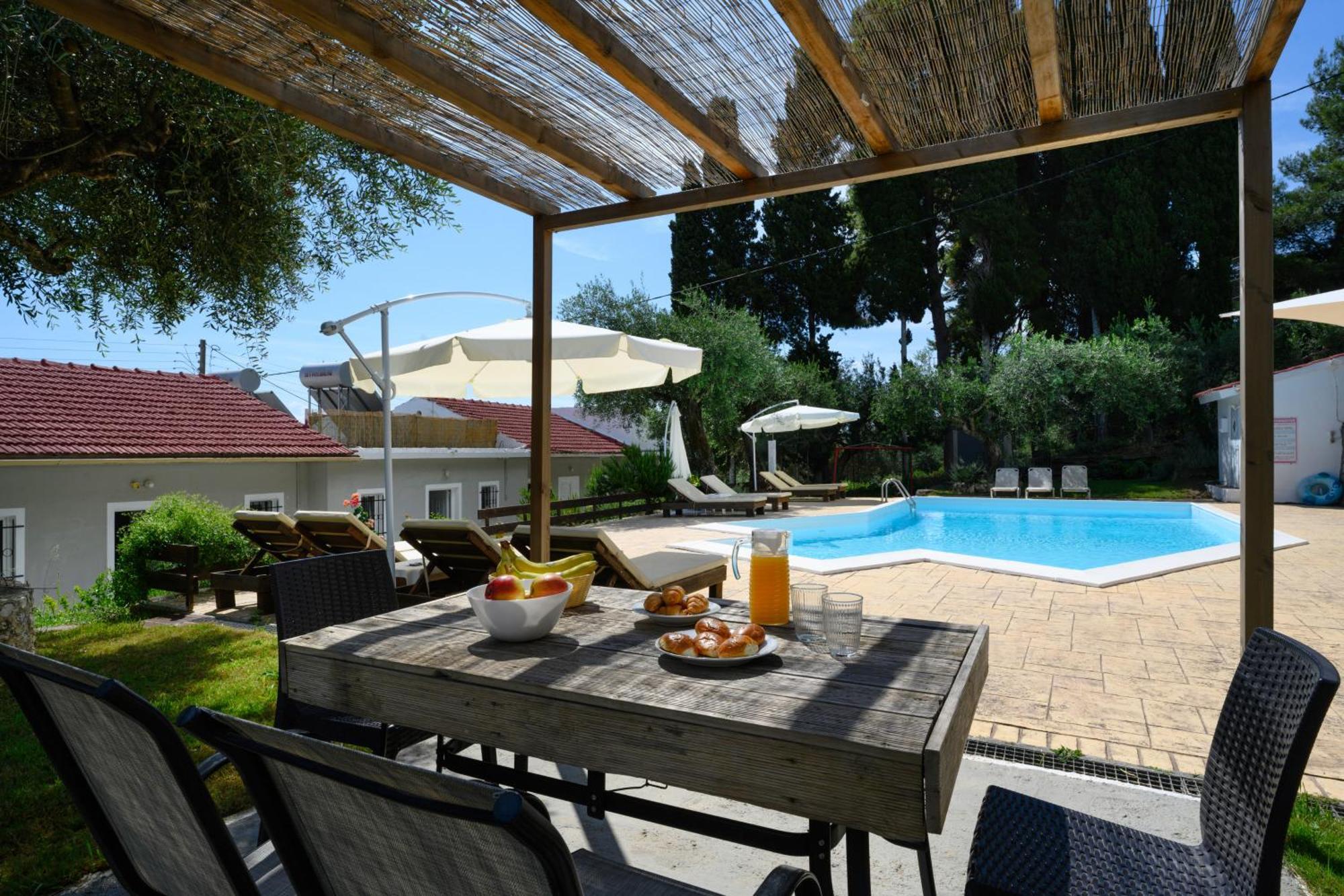 Olive Grove Poolside Apartments Benitses  Ngoại thất bức ảnh